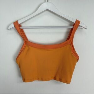 Aerie Scoop Sports Bra Orange Medium